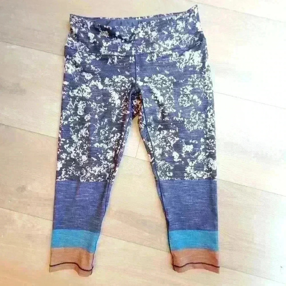 Prana Pants - Prana Piller Printerd Capri Medium Floral